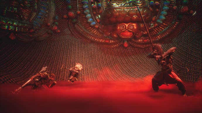 The Destined One and Zhu Baijie face the Macaque Chief for the final time in Black Myth: Wukong’s Chapter 3.