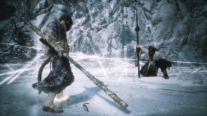 The Destined One faces Erlang, the hardest boss of Black Myth: Wukong.