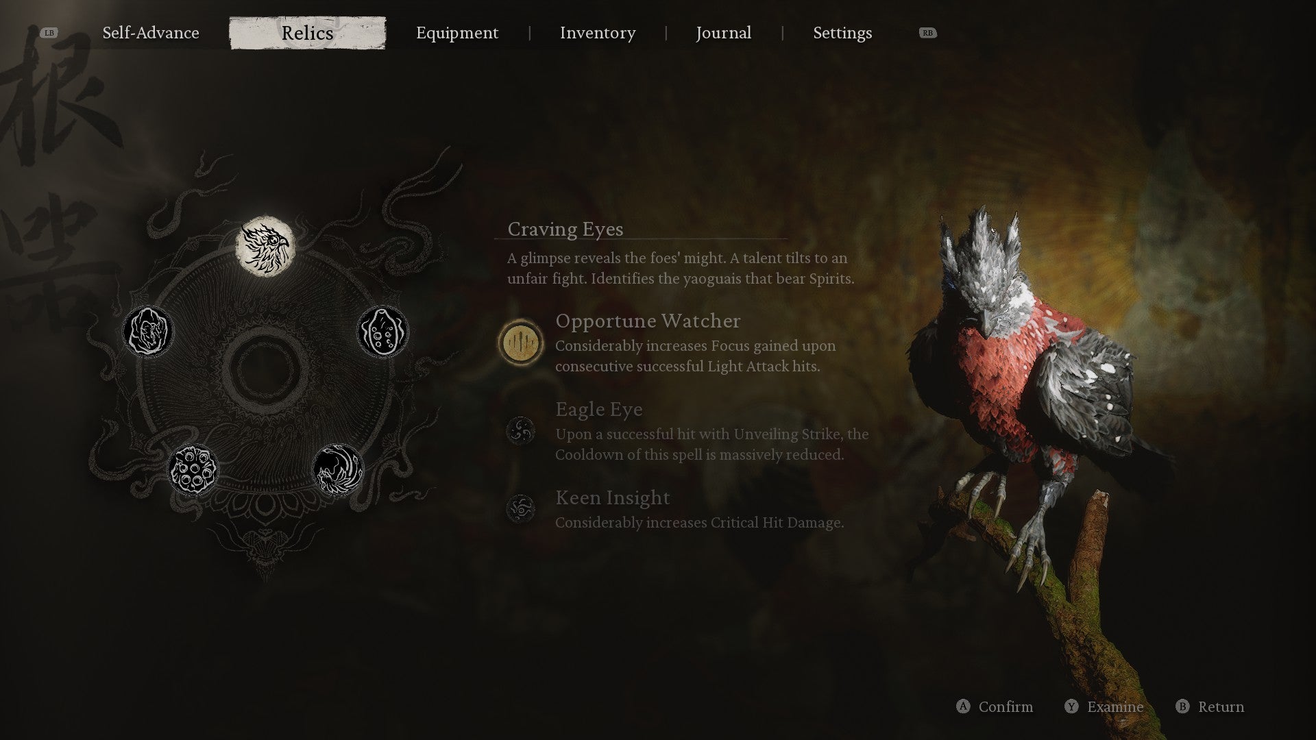 The Craving Eyes relic in Black Myth: Wukong. - 3