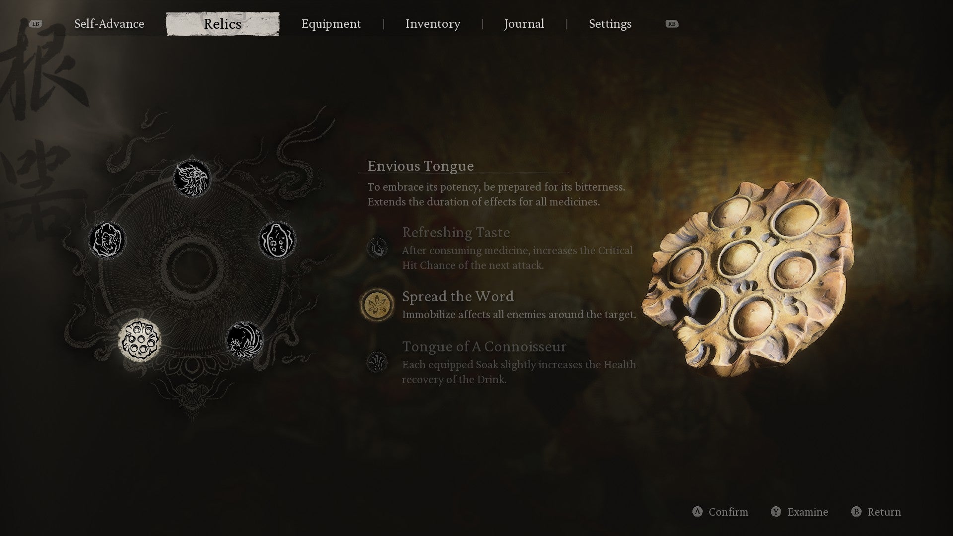 The Envious Tongue relic in Black Myth: Wukong. - 6