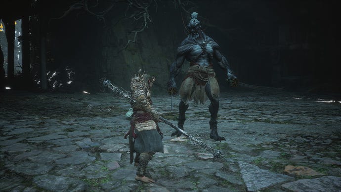 The Venom Daoist battles the Destined One for the second time in Black Myth: Wukong.