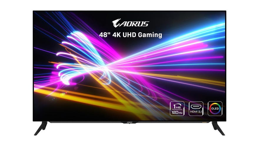 aorus fo48u oled gaming monitor 48-in