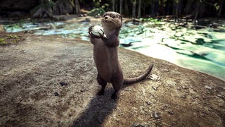 Ark: Survival Evolved's launch trailer meets otter friend