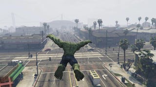 This Grand Theft Auto V Hulk Mod Looks Incredible