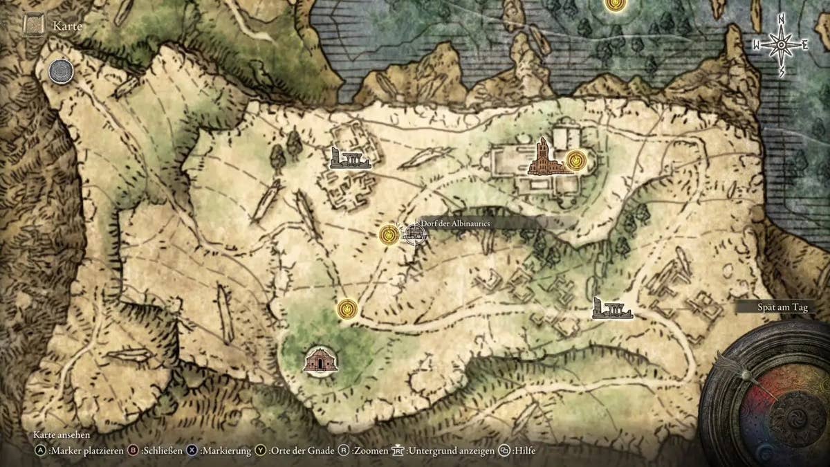 How to get to Village of the Albinaurics in Elden Ring, and how to