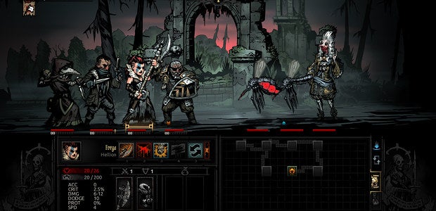Darkest Dungeon's vampy expansion drips to June 19th