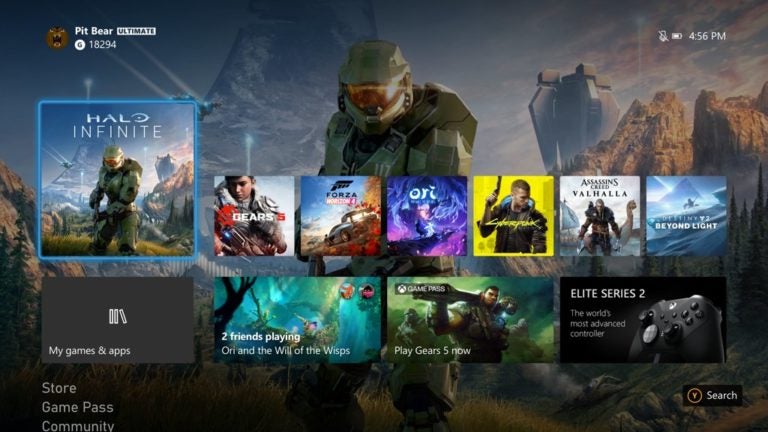Menu da Xbox Series X já é apresentado a 4K | Eurogamer.pt