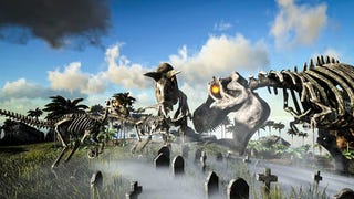 Skelesaurs! Ark: Survival Evolved Celebrating Halloween
