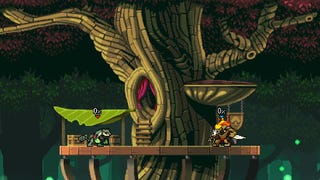 Rivals of Aether wavedashes to a full launch