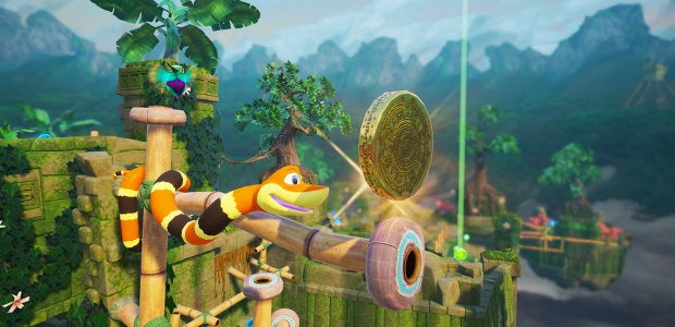 Ssserpentine platformer Snake Pass releasssed | Rock Paper Shotgun