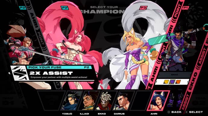 2XKO character hint during alpha playtest