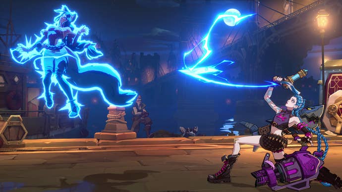 Combined Jinx Interaction, Middle Shocking Opponent