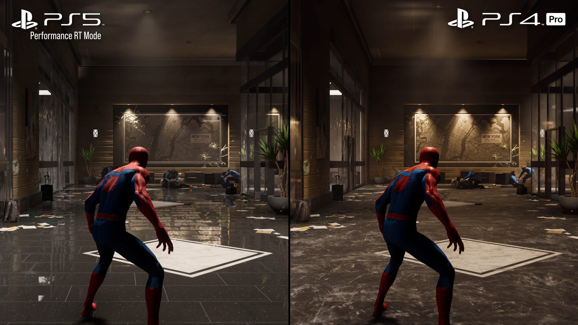 Marvel s Spider Man Remastered substantial enhancements vs PS4