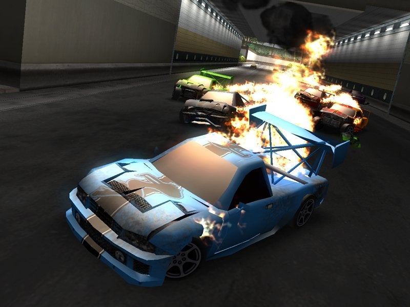 Jeu Xbox 'Crash'n'Burn' (Burnout: Revenge) — Version PAL Française Complète — Bon état