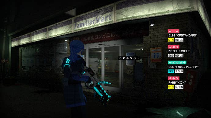 A screenshot from Nightmare Operator showing a selection of reload commands on the right