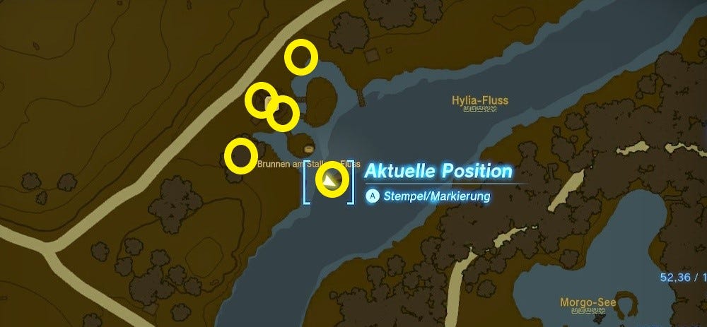 Zelda Tears of the Kingdom: Hatz auf hurtige Hühner - Karte und alle ...