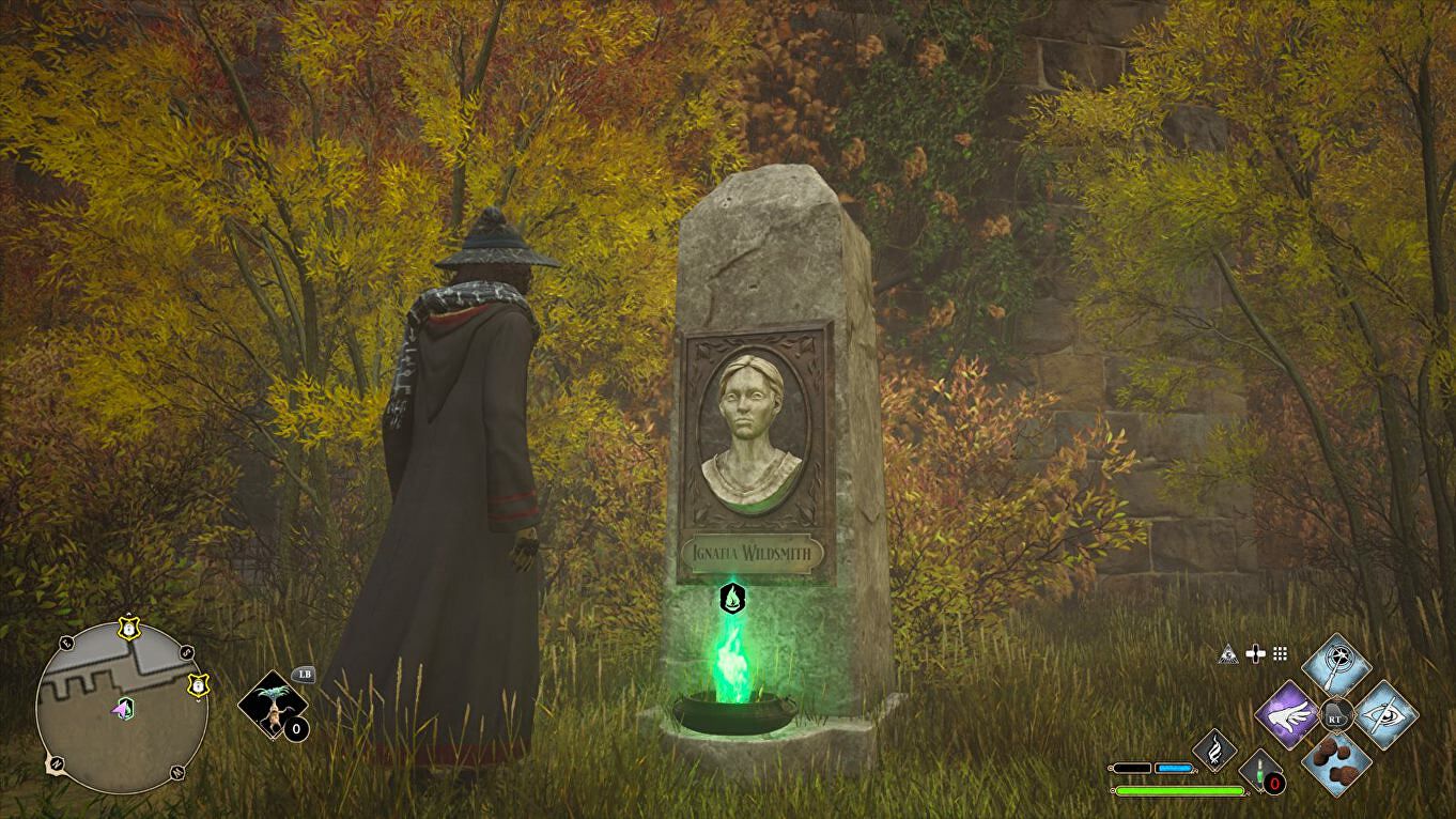 Hogwarts Legacy: Fast travel en Floo Flames uitgelegd