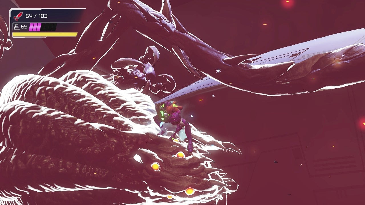 Metroid Dread: Experiment Nr. Z-57 besiegen, Boss in Cataris | Eurogamer.de