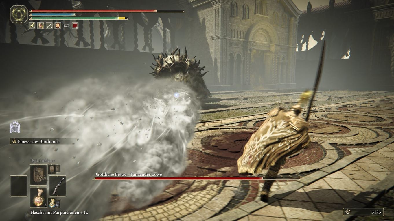 Elden Ring Das Auge Der Bestie Zittert Elden Ring: Shadow of the Erdtree - Göttliche Bestie Tanzender Löwe