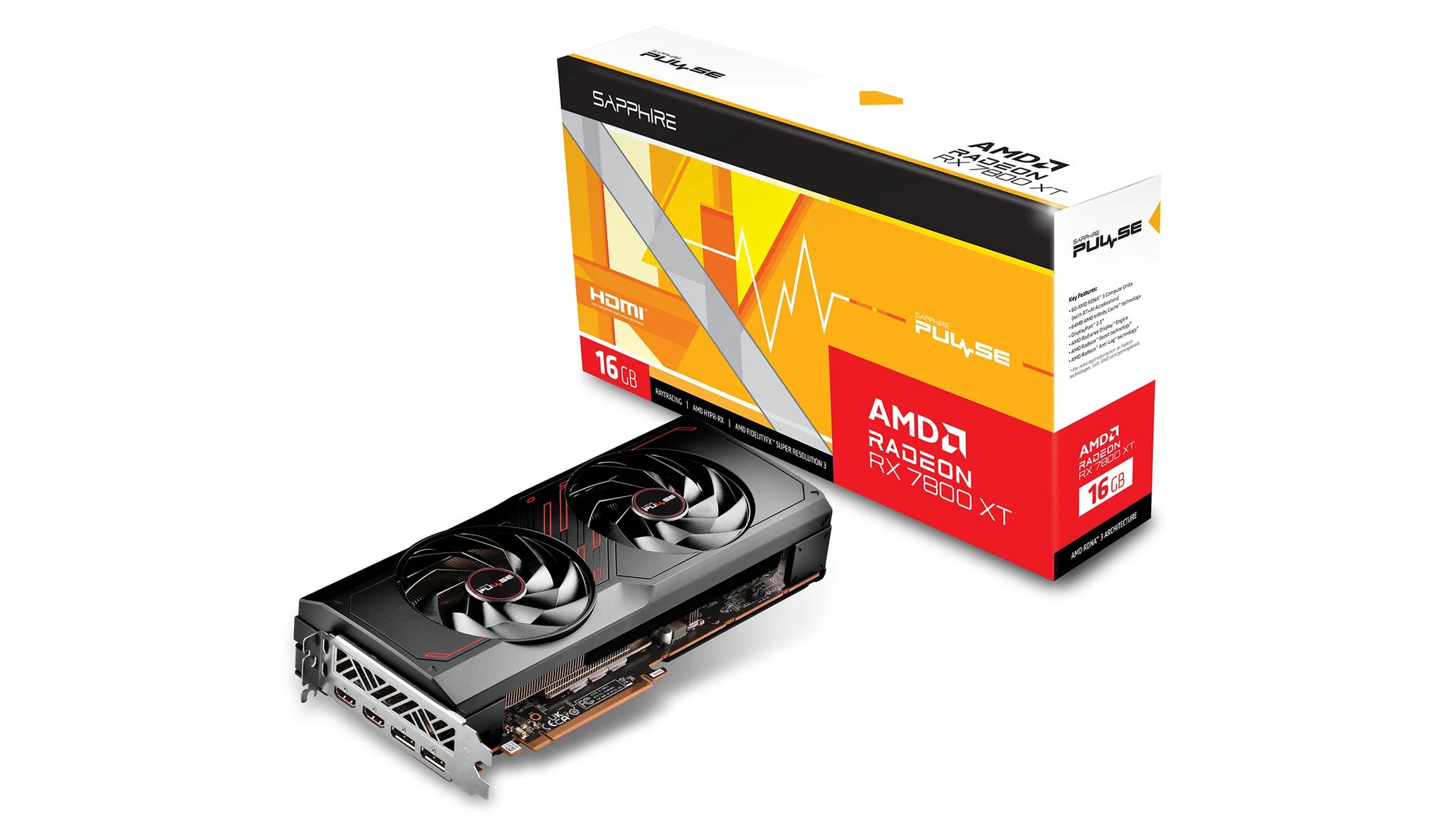 Sapphire AMD Radeon RX 7800 XT PULSE - 1