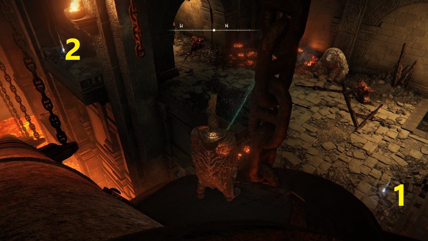 Elden Ring Shadow of the Erdtree Ruinierte Schmiede von Taylew Altar finden und die