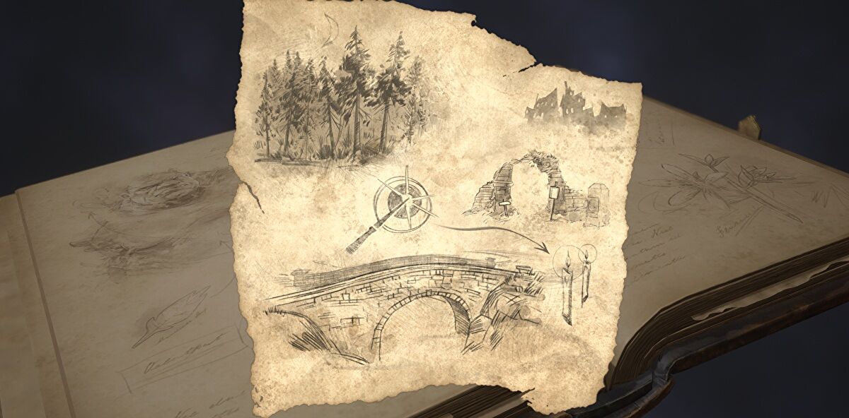 Hogwarts Legacy: Ghost of our Love - Schat vinden, kaart met vliegende kaarsen