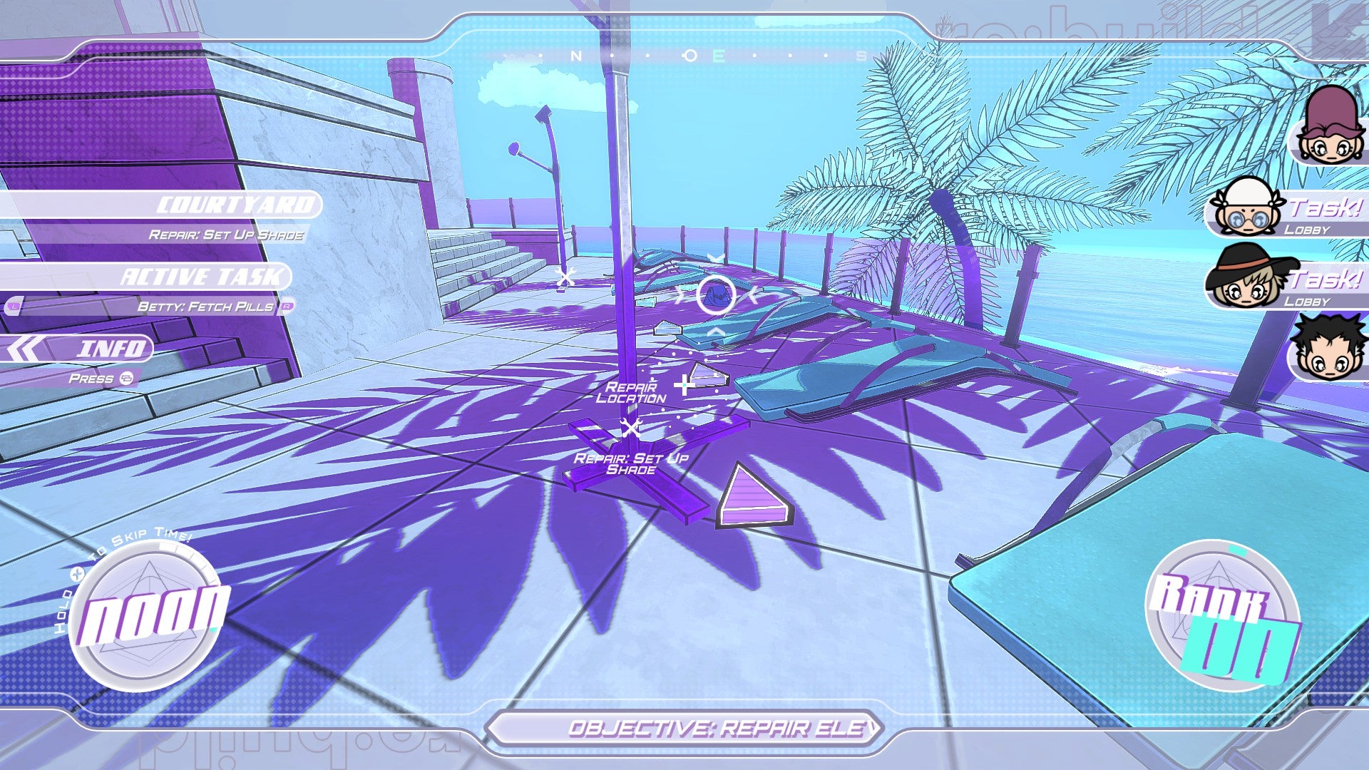 Roman Sands Re:Build review - a fiendish immersive sim drenched in a vaporwave glitchcore palette — иллюстрация 7 к материалу