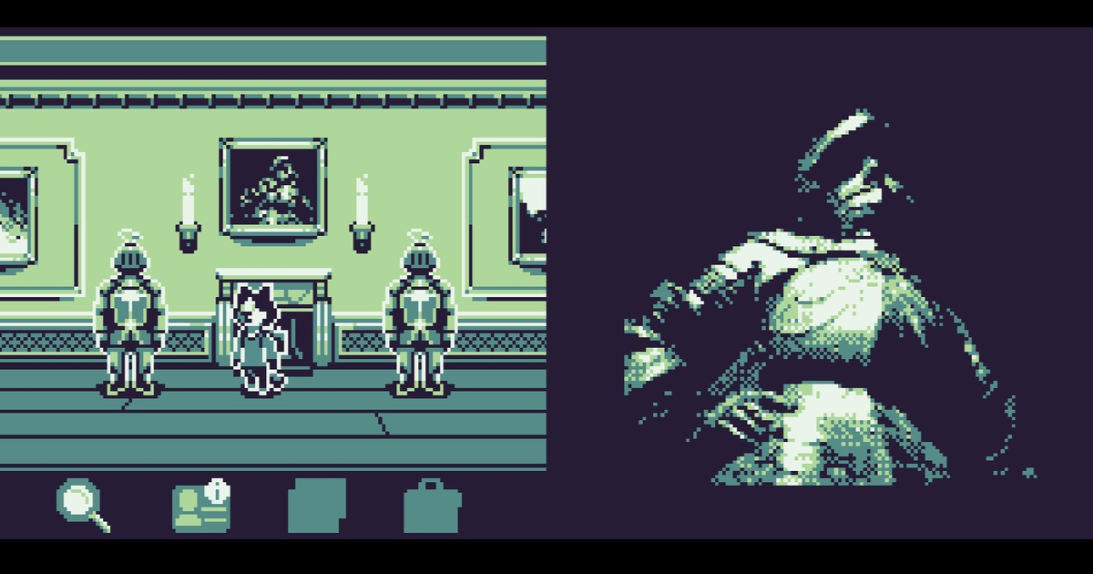 Mystery Show is a free Game Boy Camera exhibition set inside a haunted house