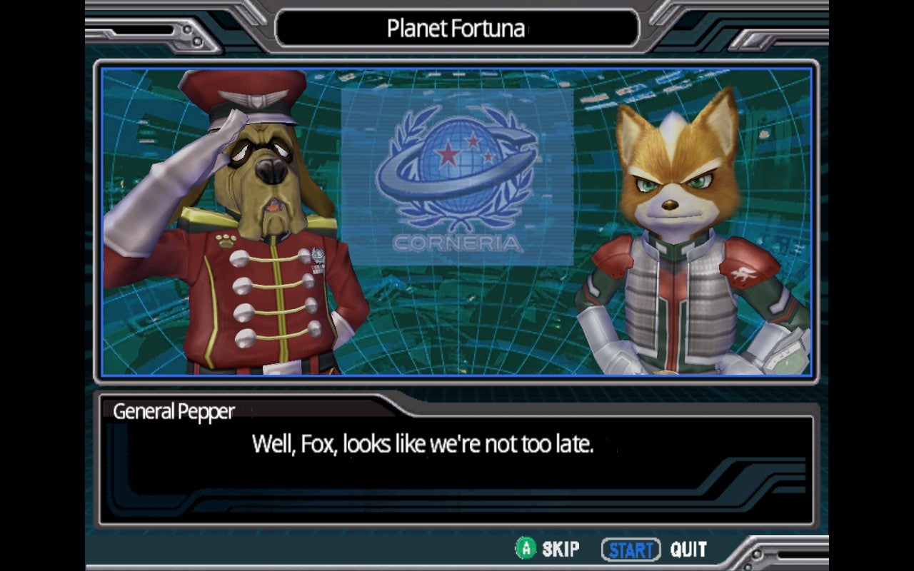 General Pepper Usasac Star Fox: Assault soared with its Arwing missions | Eurogamer.net
