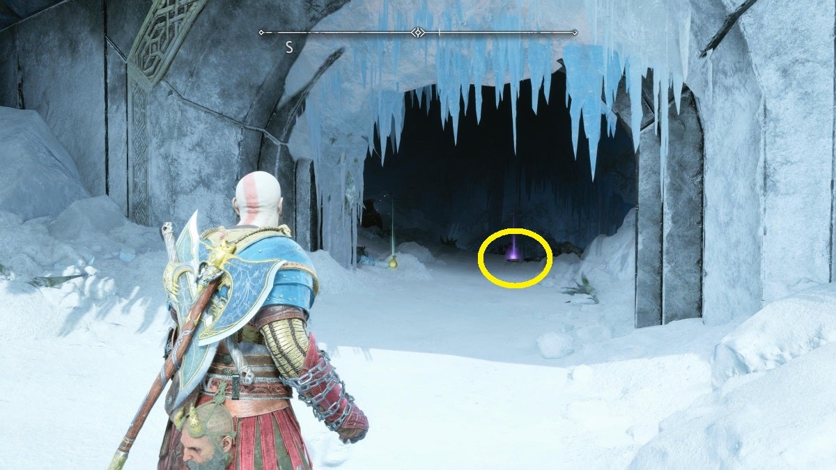 God of War Ragnarök See der Neun Alle Sammelobjekte (Legendäre Truhe, Wissen, Artefakte