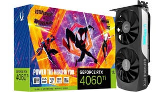 ZOTAC Gaming GeForce RTX 4060 Ti 8GB Twin Edge OC Spider-Man: Across The Spider-Verse Inspired Graphics Card