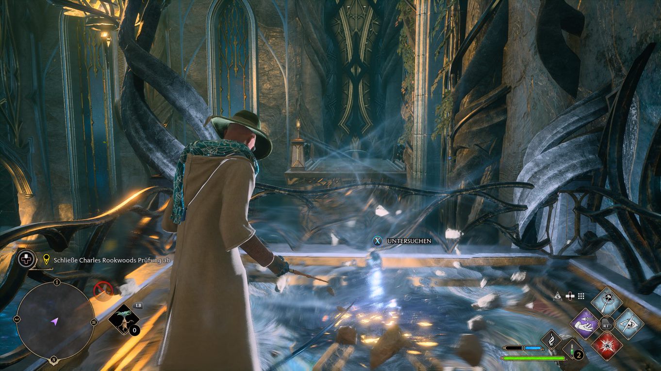 Hogwarts Legacy Charles Rookwoods Prüfung abschließen und alle PortalRätsel meistern