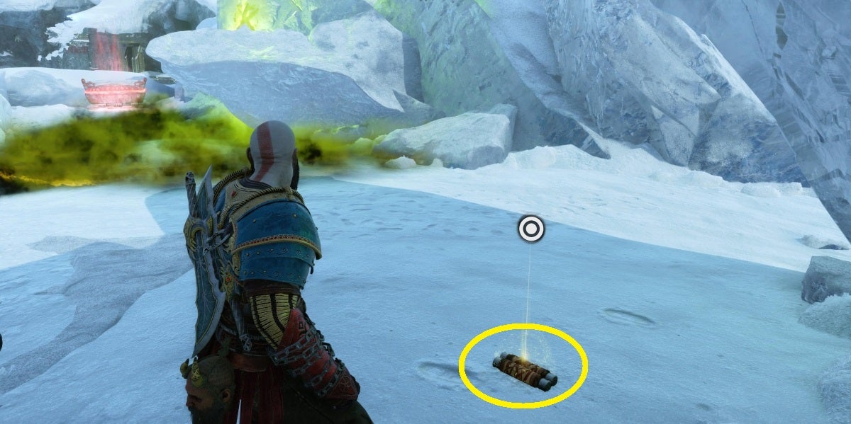 God of War Ragnarök See der Neun Alle Sammelobjekte (Legendäre Truhe, Wissen, Artefakte