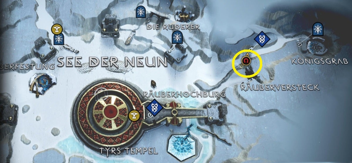 God Of War Ragnarok Nornentruhe Midgard God of War Ragnarök: Räuberversteck mit allen Sammelobjekten