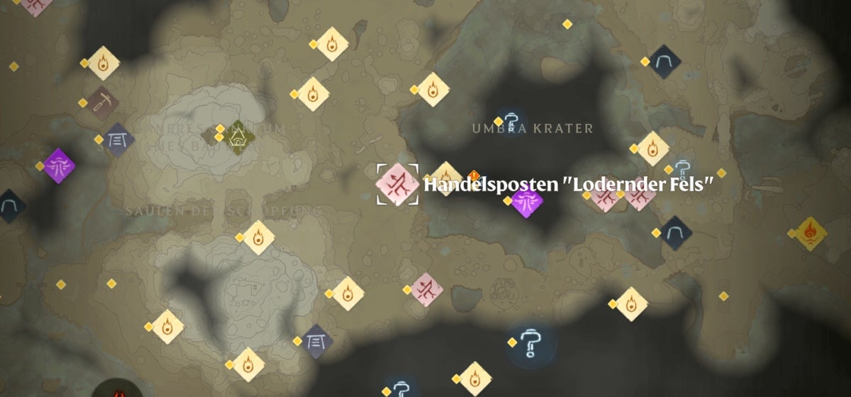 Enshrouded Schmiedewerkzeuge finden (Die Bitte des Schmieds) Brief, Handelsposten, Jasper