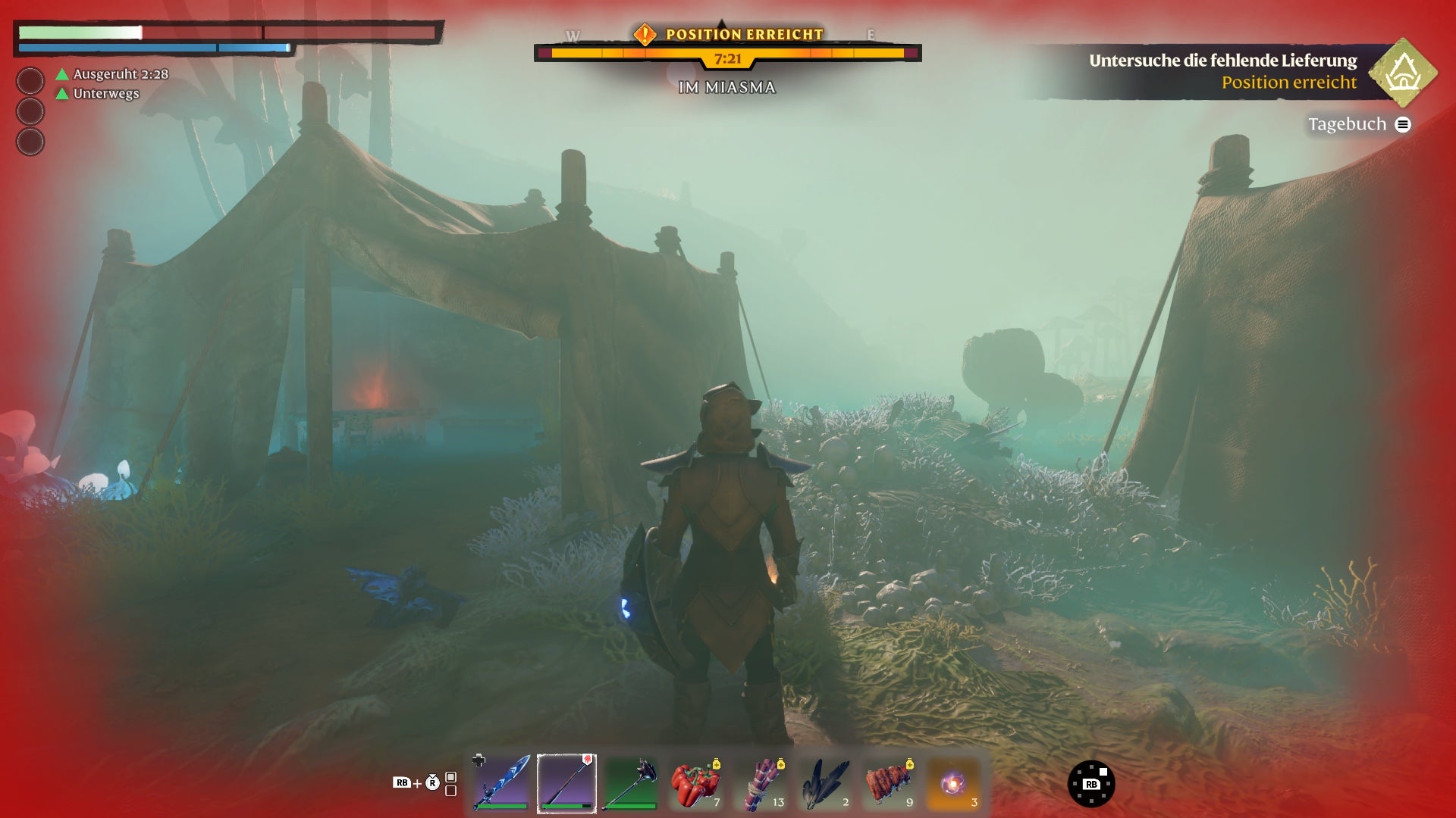 Enshrouded Schmiedewerkzeuge finden (Die Bitte des Schmieds) Brief, Handelsposten, Jasper