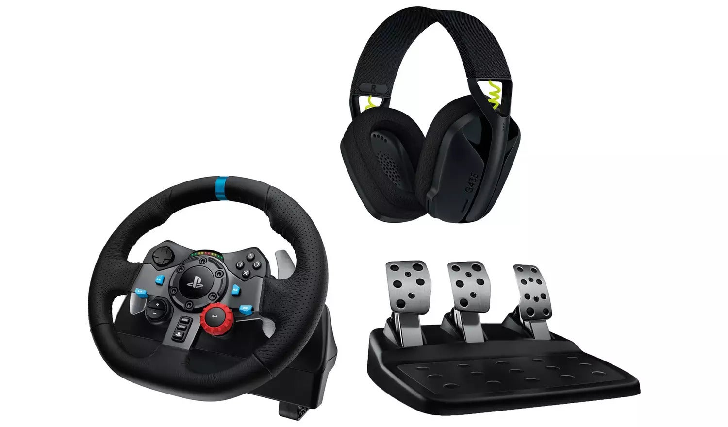 Grab the Logitech G29 racing wheel and a free headset for the same ...