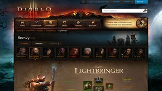 You can now check Diablo 3 character profiles
