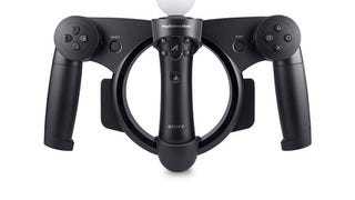 PlayStation Move steering wheel uncovered