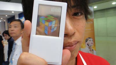 NTT Docomo demos two-sided, translucent OLED phone screen