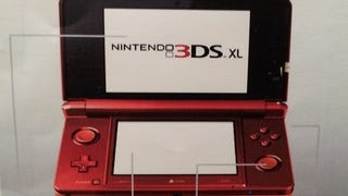 HMV store advertises 3DS XL with second Circle Pad using internet mock-up