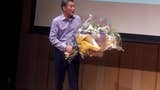 Kaz Hirai's SCE leaving gifts: a bunch of flowers and a custom PS3