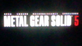 Metal Gear Solid 5 foi o jogo mostrado à porta fechada no Comic-Con