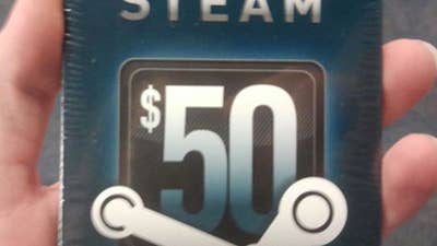 Steam Wallet cards arrive at GameStop