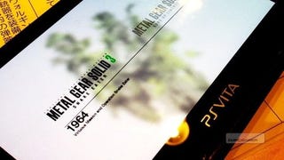 Hideo Kojima shows off Metal Gear Solid HD Collection on Vita