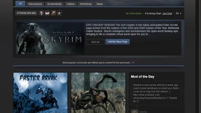 Valve highlights user-generated content on Steam Community