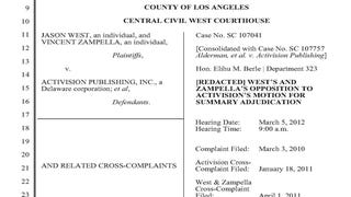 Activision vs. Vince Zampella and Jason West: Inside the game industry trial of the decade
