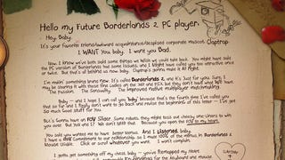 La carta de amor de Borderlands 2