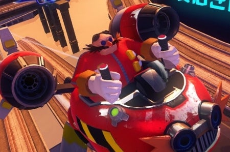 Danica Patrick em Sonic Racing Transformed | Eurogamer.pt