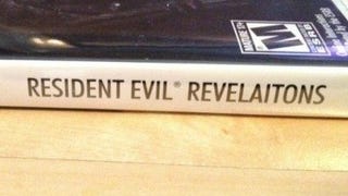 Resident Evil Revelations com erro na caixa